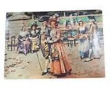 Set 5 cani in peltro made in italy italia