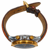 Eberhard & Co. Grand Croisiere Mareoscope Cronografo Acciaio e Oro Ref. 32029 con Scatola e Libretto