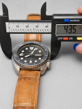 Seiko Turtle 6309-7040 Orologio Sub Diver Automatico 150m Nero Vintage Suwa 1979