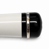 Penna Montblanc Bonheur 114833 a Sfera Bianca e Nera con Scatola Originale