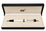 Penna Montblanc Bonheur 114833 a Sfera Bianca e Nera con Scatola Originale