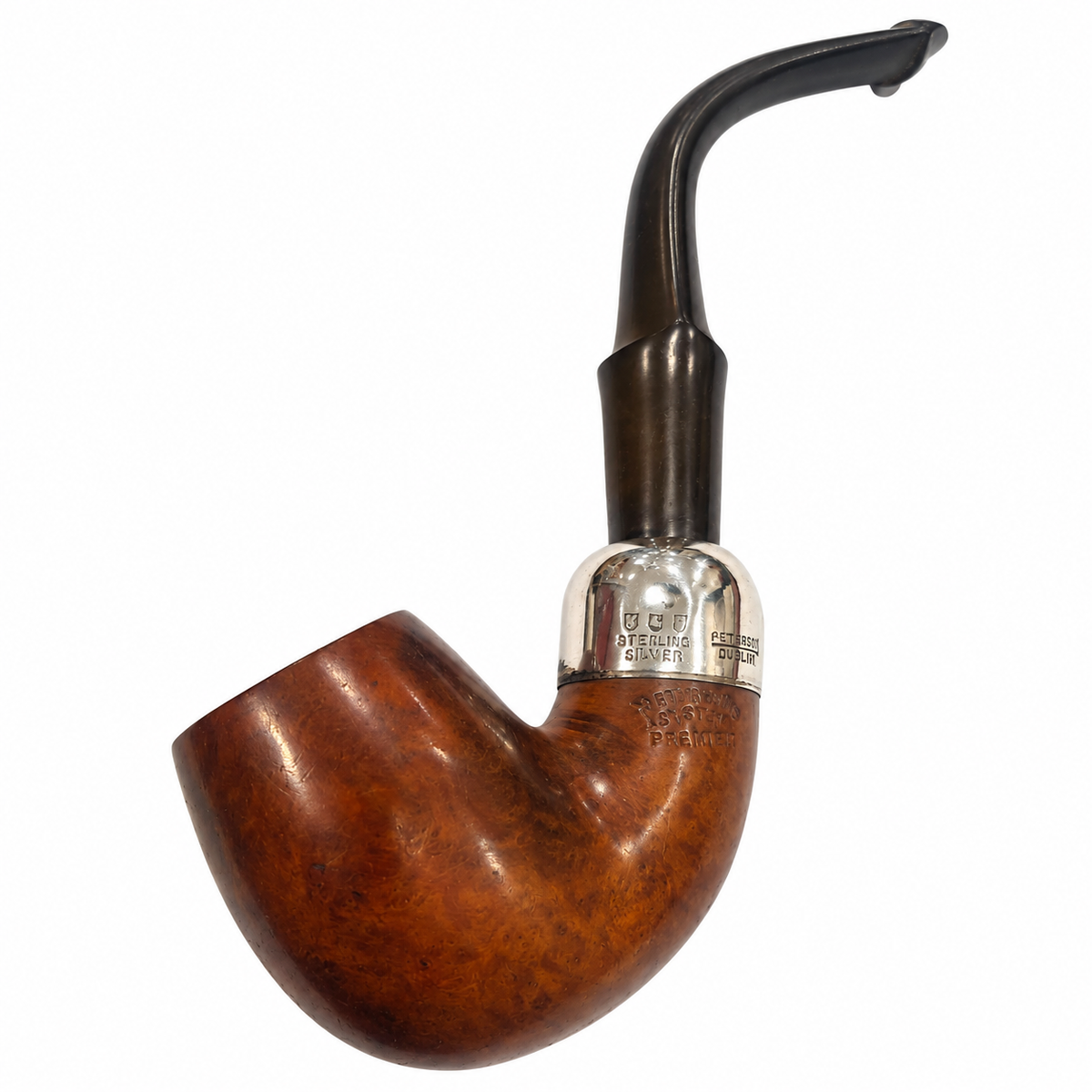 Pipa Peterson's System Premier Dublin con Raccordo in Argento Sterling