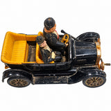 Politoys G3 Stanlio e Ollio Auto d'Epoca Vintage con Due Personaggi