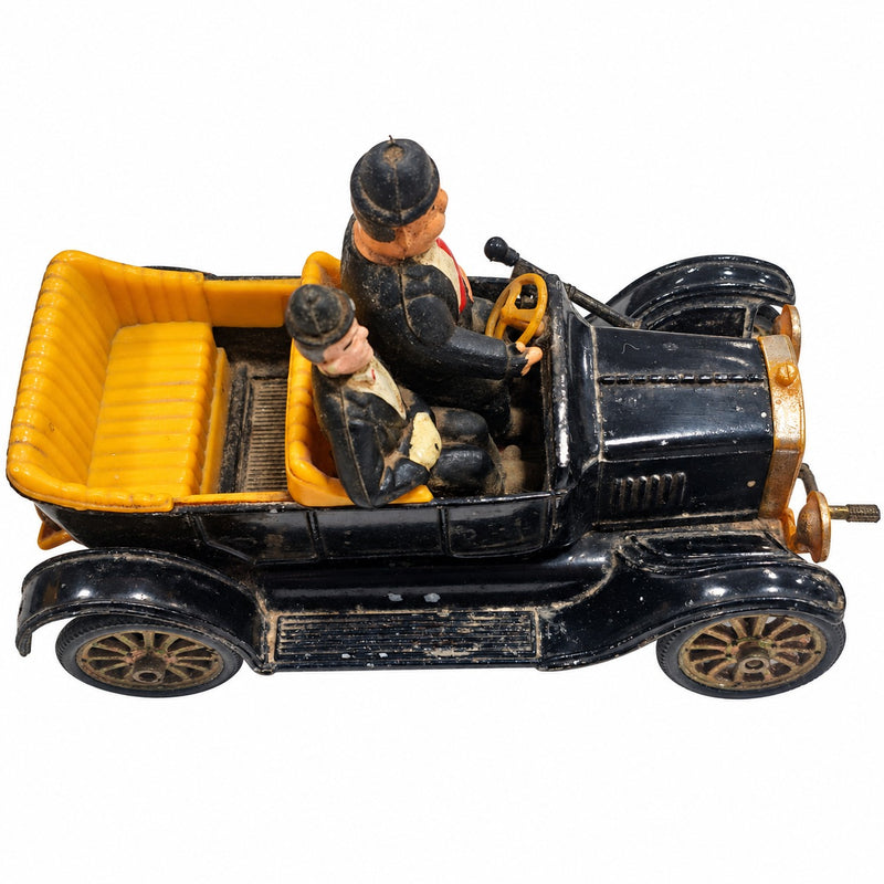 Politoys G3 Stanlio e Ollio Auto d'Epoca Vintage con Due Personaggi