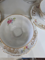 Servizio da Tè/Caffè Seltmann Weiden Bavaria "Theresia" – Porcellana Tedesca Vintage – 13 pezzi
