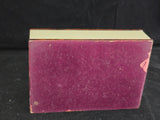 Antica scatola portagioie dipinto dama centrale bachelite cofanetto anni ‘40