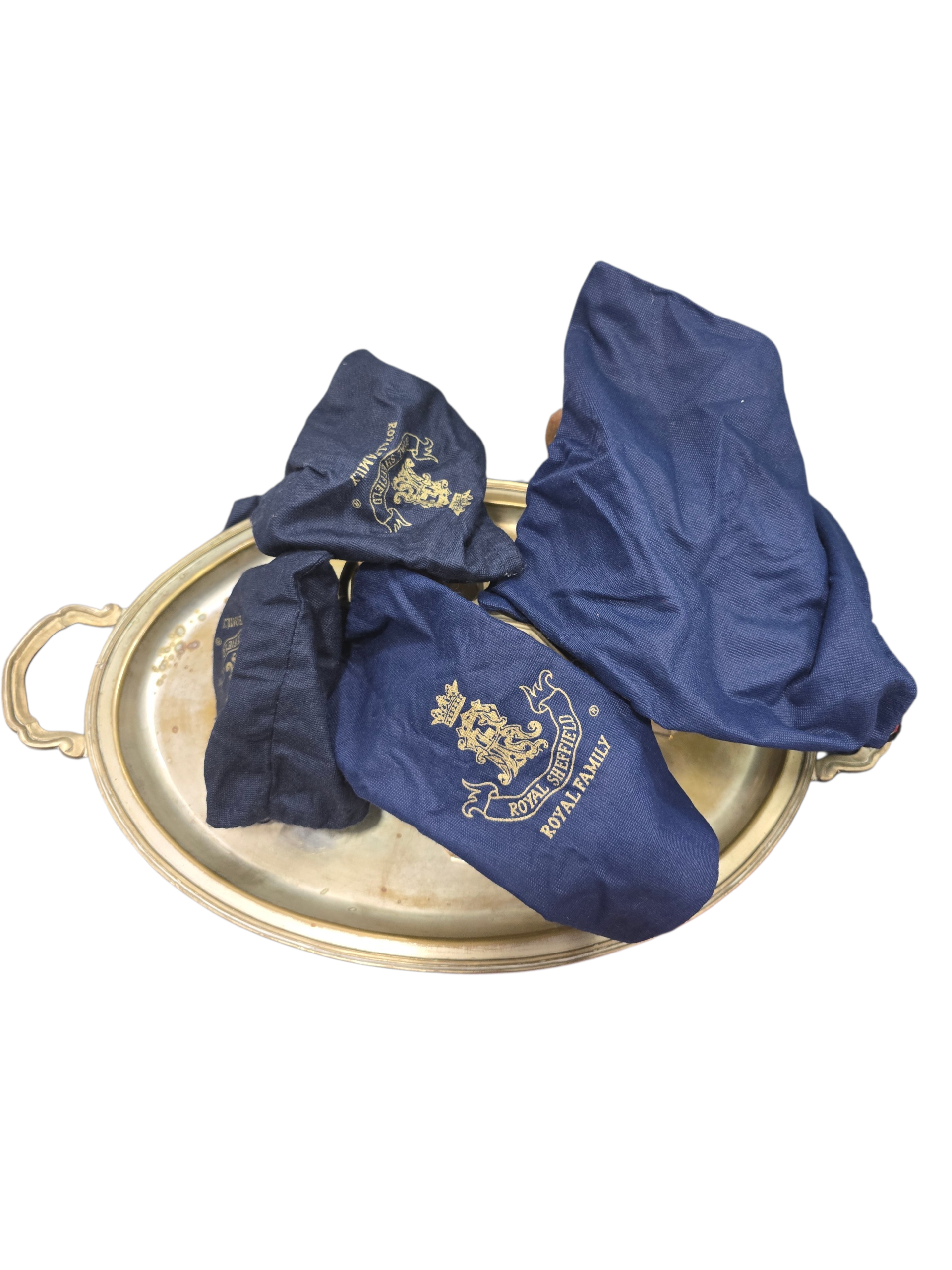 Set Royal sheffield royal family lattiera teiera zuccheriera vassoio