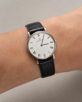 Universal Geneve 842122 Orologio Vintage Uomo Acciaio 31mm Quadrante Bianco 1970