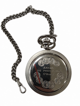 Orologio da Tasca Tissot Savonnette T83.6.401.13 Acciaio Manuale Catena