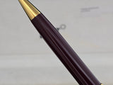 Montblanc Meisterstuck Solitaire Doue Vermeil & Bordeaux Ballpoint Pen usata