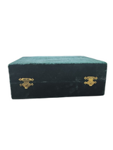 Set di bicchieri da punch vintage in silver plated con custodia