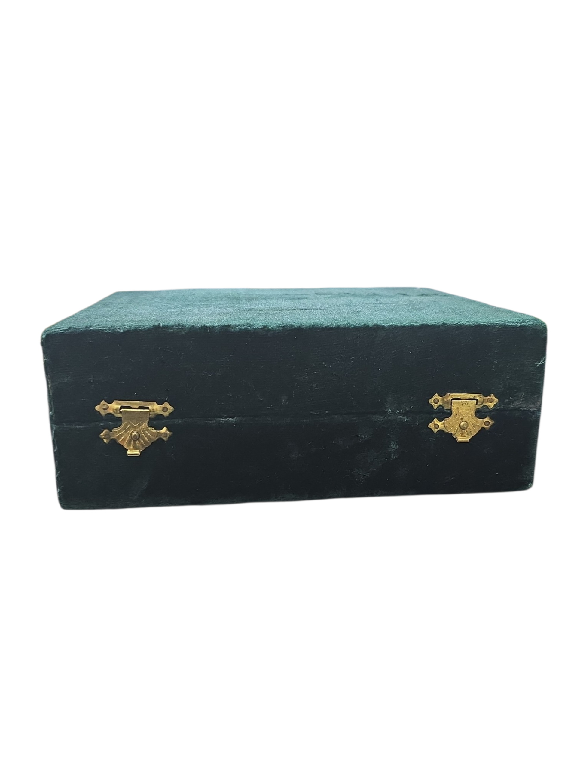 Set di bicchieri da punch vintage in silver plated con custodia