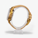 Charles Nicolet Tramelan Cronografo Vintage Oro Placcato Landeron Anni 40 39mm