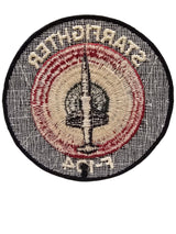 Patch Ricamata F-104 STARFIGHTER - Coccarda Aeronautica Militare Italiana (10,4 cm)