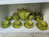 Servizio Richard Ginori Verde e Oro - Vintage Anni '50/'60 - Ceramica Design Italiano