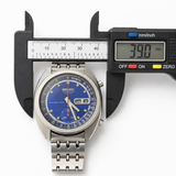 Seiko 6139-6011 Bruce Lee Deep Blue Cronografo Automatico Blu Vintage 1970 Proof