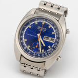 Seiko 6139-6011 Bruce Lee Deep Blue Cronografo Automatico Blu Vintage 1970 Proof
