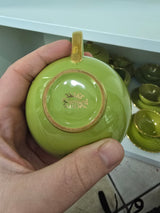 Servizio Richard Ginori Verde e Oro - Vintage Anni '50/'60 - Ceramica Design Italiano
