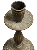Candeliere bugia porta candela candelabro metallo