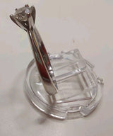 MIRCO VISCONTI anello solitario con diamante da 0.46 ct