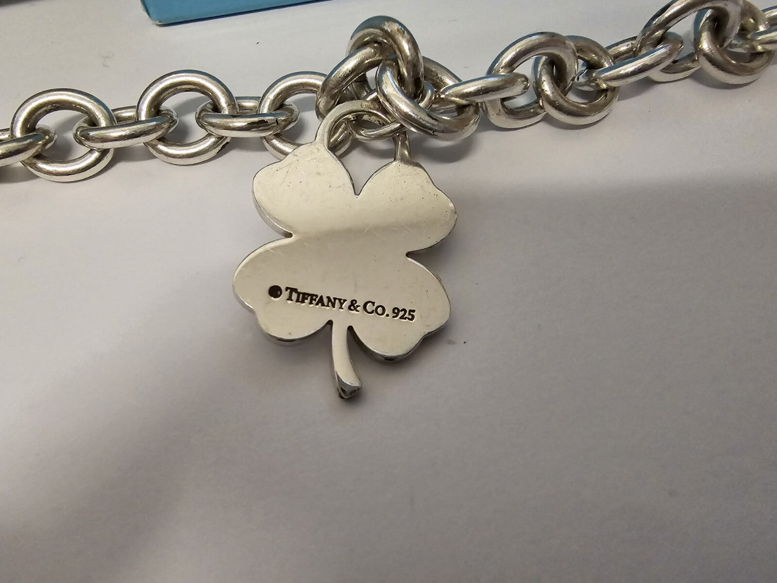 Tiffany & Co Heart bracciale  cuore quadrifoglio Vintage Tiffany fortuna  5110