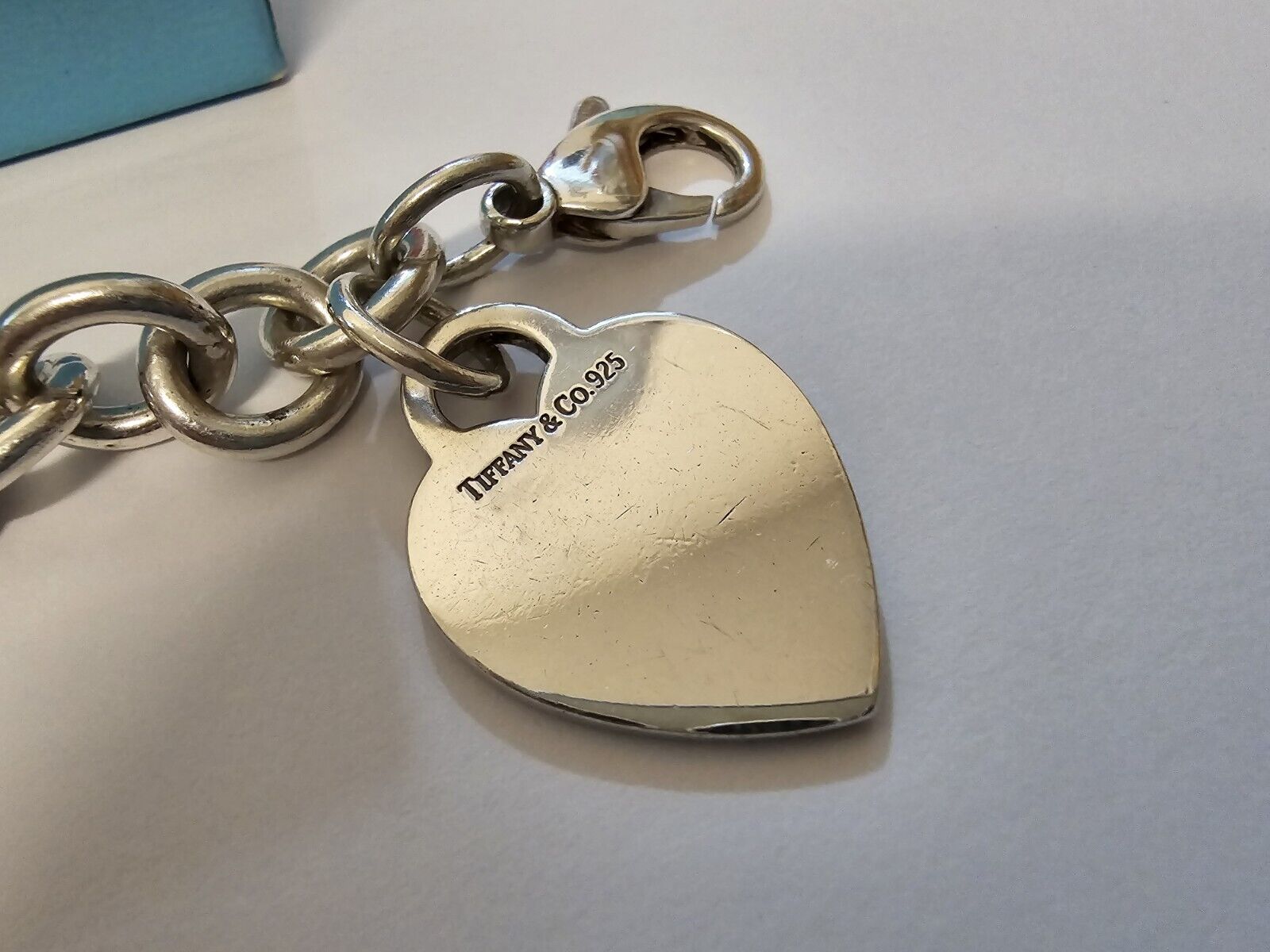 Tiffany & Co Heart bracciale  cuore quadrifoglio Vintage Tiffany fortuna  5110