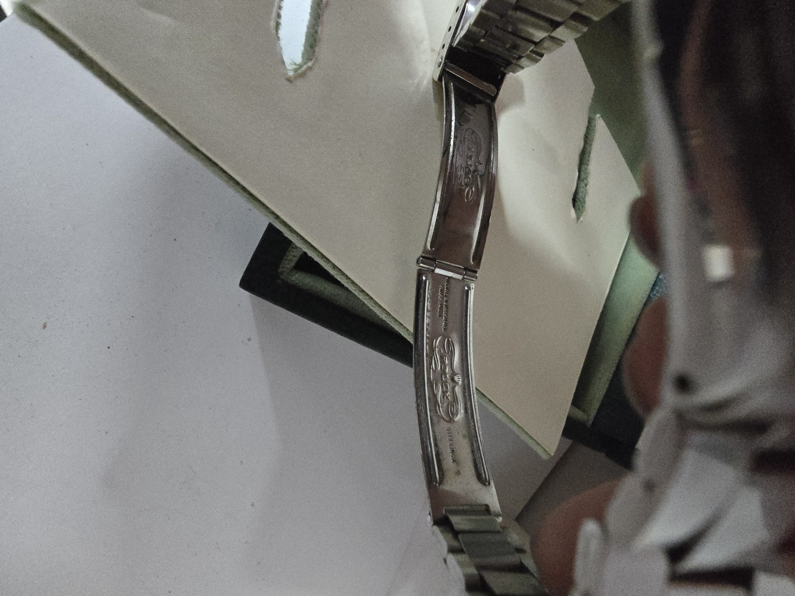 Rolex Air-King 5500 Orologio Uomo 34mm Acciaio