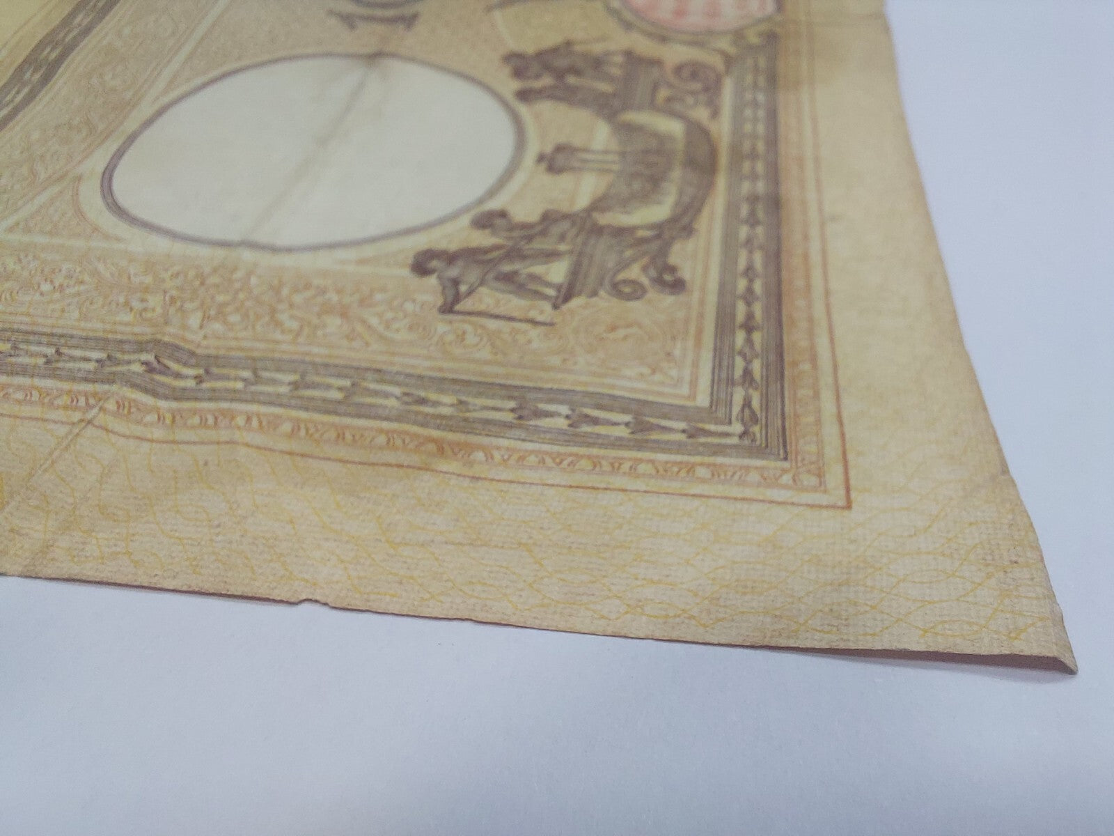 REGNO D'ITALIA 100 LIRE AZZURRINO (DECRETO) 4 MAGGIO 1926 STRINGHER SACCHI R3