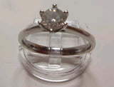 MIRCO VISCONTI anello solitario con diamante da 0.46 ct