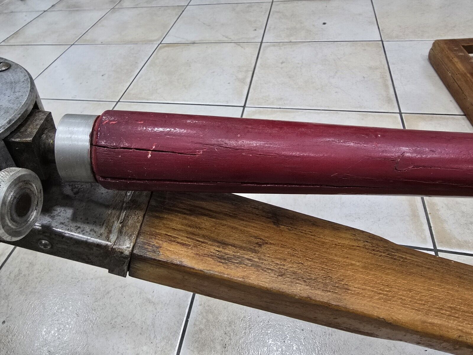 Vogatore ARNO anni 60 in legno e metallo usato buone condizioni