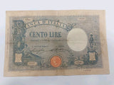 REGNO D'ITALIA 100 LIRE AZZURRINO (DECRETO) 4 MAGGIO 1926 STRINGHER SACCHI R3