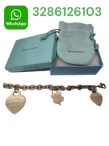 Tiffany & Co Heart bracciale  cuore quadrifoglio Vintage Tiffany fortuna  5110