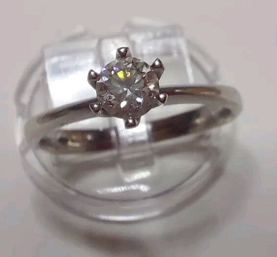 MIRCO VISCONTI anello solitario con diamante da 0.46 ct