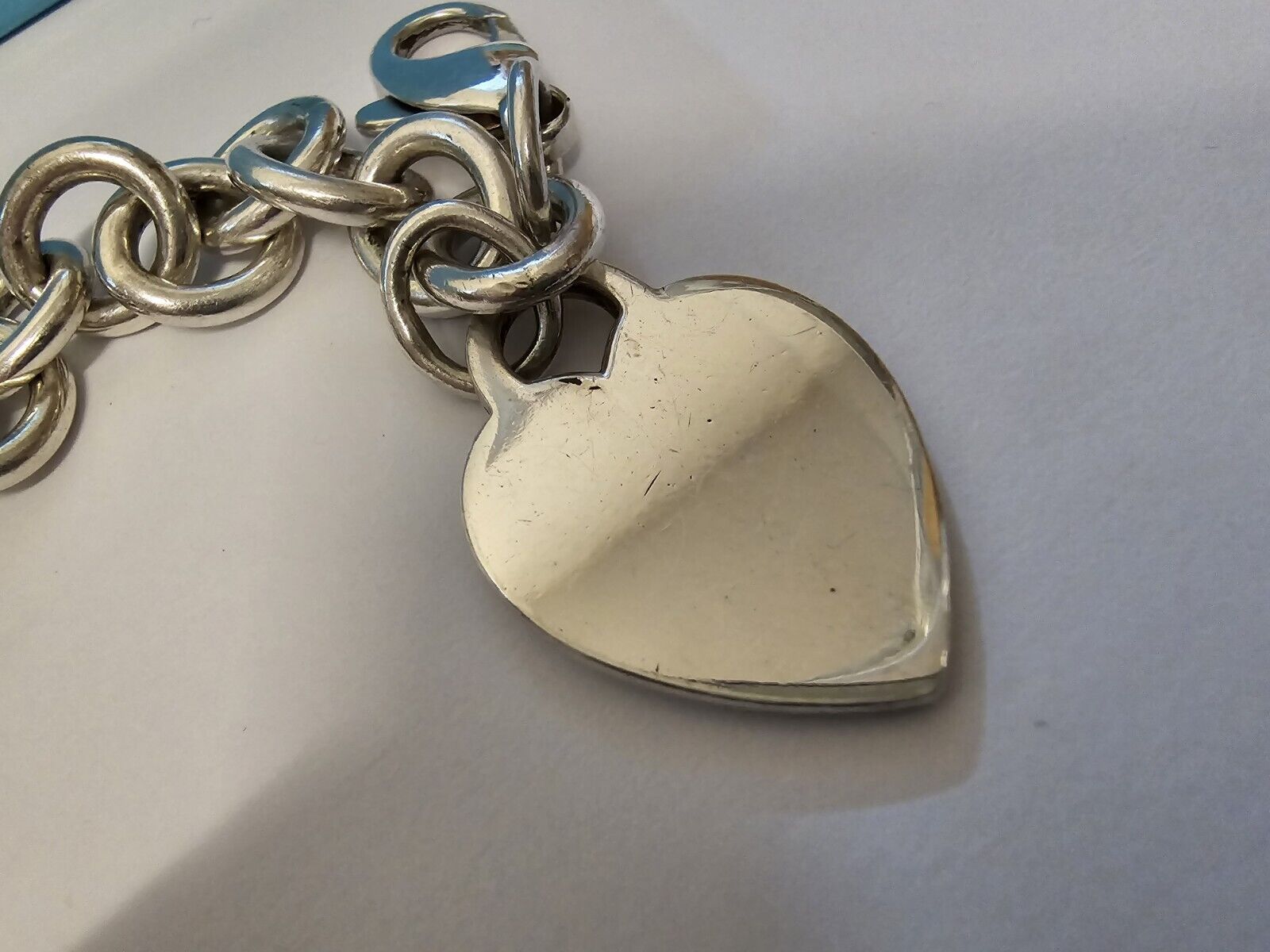 Tiffany & Co Heart bracciale  cuore quadrifoglio Vintage Tiffany fortuna  5110