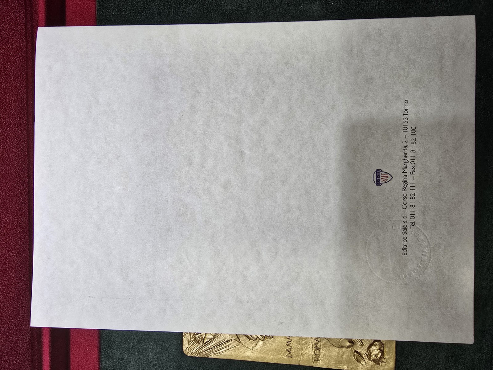 San Paolo Apostolo Placca 2008 Bimillenario della Nascita Corinto Damasco Roma