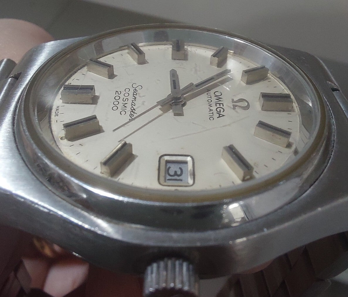 OMEGA Seamaster Orologio Uomo Automatic Cosmic 2000 Oversize 38 mm.  Watch